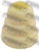 FEBEST MZD002 ОТБОЙНИК ПЕРЕДНЕГО АМОРТИЗАТОРА (MAZDA 6 GG 2002- MAZDA 6 WAGON GY 2002-) FEBEST