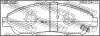 FEBEST 0301-YD2F Колодки передние HONDA PILOT YF4 2009- 0301-YD2F