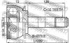 FEBEST 1611-164R Шрус внутренний задний 34x79.9x32