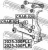 FEBEST 2025-300FLL Тяга передн левая CHRYSLER 300C 2004- 2025-300FLL