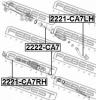 FEBEST 2221-CA7LH Наконечник рулевой левый