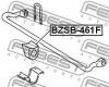 FEBEST BZSB-461F Втулка переднего стабилизатора