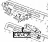 FEBEST KAB-035 Сайленблок переднего нижнего рычага