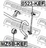 FEBEST MZSB-KEF Втулка переднего стабилизатора