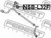 FEBEST NSB-L32F Втулка переднего стабилизатора d24