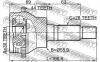 FEBEST 0510-CX7A44R ШРУС внешний задний 30X56X28 MAZDA CX-7 ER 2006-2012 0510-CX7A44R