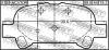 FEBEST 0101-ACV30R Колодки задние TOYOTA CAMRY (01-06) 0101-ACV30R