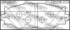 FEBEST 0101-GSE20F Колодки передние LEXUS IS250/350 GSE20 (05-12) 0101-GSE20F