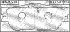 FEBEST 0101-MCV30F Колодки передние 0101-MCV30F