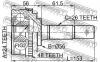 FEBEST 0110009A48 ШРУС НАРУЖНЫЙ 24x56x26 (TOYOTA CALDINA AT210/ST210 1997-2002 TOYOTA CALDINA CT197/ST198 1998-2002 TO