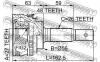 FEBEST 0110012A48 ШРУС НАРУЖНЫЙ 27x56x26 (TOYOTA CAMRY GRACIA MCV21/SXV20 1996-2001 TOYOTA CAMRY MCV10/SXV10 JPP 1997-