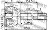FEBEST 0110015 ШРУС НАРУЖНЫЙ 24x59x30 (TOYOTA LAND CRUISER 100 FZJ105 1998-2007 TOYOTA LAND CRUISER 80 FZJ80/HDJ81/