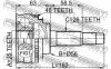 FEBEST 0110065A48 ШРУС НАРУЖНЫЙ 25x56x26 (TOYOTA HARRIER ACU10/SXU10/MCU10 1997-2003 TOYOTA HARRIER ACU15/SXU15/MCU15