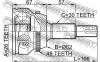 FEBEST 0110-GSV40A48 ШРУС наружный