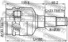 FEBEST 0111-GRX125LH ШРУС внутренний левый