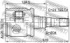 FEBEST 0111-MCX20RH ШРУС внутренний правый 26x28x23