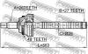FEBEST 0114-ACV30A48 ШРУС НАРУЖНЫЙ С ВАЛОМ 27X61,2X26 () FEBEST