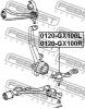 FEBEST 0120GX100R ОПОРА ШАРОВАЯ НИЖНЯЯ ПРАВАЯ (TOYOTA MARK 2/CHAISER/CRESTA GX100 1996-2001 TOYOTA ORIGIN JCG17 2000-2