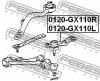 FEBEST 0120GX110R ОПОРА ШАРОВАЯ НИЖНЯЯ ПРАВАЯ (TOYOTA ALTEZZA/ALTEZZA GITA GXE10/SXE10 1998-2005 TOYOTA LEXUS IS200/30
