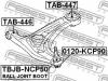 FEBEST 0120KCP90 ОПОРА ШАРОВАЯ (TOYOTA BELTA NCP96 2005- TOYOTA RACTIS NCP100 2005- TOYOTA VITZ NCP90/SCP90 2005-2007
