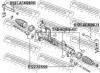 FEBEST 0121-ACM26LH Наконечник рулевой левый