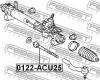 FEBEST 0122ACU25 0122-ACU25_тяга рулев./ Toyota Kluger L/V ACU25/MCU25 4WD 00-07