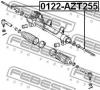 FEBEST 0122-AZT255 ТЯГА РУЛЕВАЯ