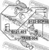 FEBEST 0122-SCP10 Тяга рулевая toyota yaris ncp1#/nlp10/scp10 1999-2005