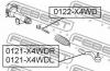 FEBEST 0122-X4WD ТЯГА РУЛЕВАЯ () FEBEST