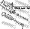 FEBEST 0122ZZE132 0122-ZZE132_тяга рулев./ Toyota Corolla/Matrix ZZE130 02-08