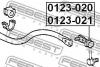 FEBEST 0123020 ТЯГА СТАБИЛИЗАТОРА ПЕРЕДНЯЯ ПРАВАЯ (TOYOTA ARISTO JZS147 1991-1997 TOYOTA ARISTO JZS160/JZS161 1997-