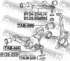 FEBEST 0124-234LH Рычаг передний верхний левый