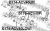 FEBEST 0174-ACV40LOW Втулка направляющая суппорта тормозного переднего