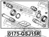 FEBEST 0175-GSJ15R Ремкомплект задн суппорта TOYOTA LAND CRUISER PRADO 120 2002-2009 0175-GSJ15R