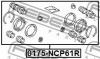 FEBEST 0175-NCP61R Ремкомплект задн суппорта TOYOTA YARIS NCP1#/NLP10/SCP10 1999-2005 0175-NCP61R