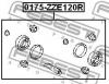 FEBEST 0175-ZZE120R Ремкомплект суппорта тормозного заднего