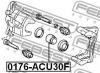 FEBEST 0176-ACU30F Поршень суппорта тормозного переднего