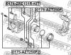 FEBEST 0176-AZT250F Поршень тормозного суппорта TOYOTA AVENSIS ADT25#/AZT25#/CDT250/ZZT25# 2003-2008