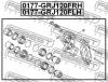 FEBEST 0177-GRJ120FLH Суппорт тормозной передний левый