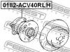 FEBEST 0182ACV40RLH СТУПИЦА ЗАДНЯЯ ЛЕВАЯ