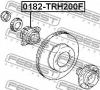 FEBEST 0182TRH200F ПОДШИПНИК СТУПИЧНЫЙ ПЕРЕДНИЙ