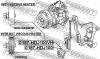 FEBEST 0187-HDJ100HV Ролик натяжной ремня кондиционера