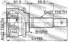FEBEST 0210051 ШРУС НАРУЖНЫЙ 22x56x27 (NISSAN AD VAN/WAGON Y10 1990-1996 NISSAN AD VAN/WINGROAD NY10 4WD 1996-1999