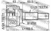 FEBEST 0210B30 ШРУС НАРУЖНЫЙ 24x56x29 (NISSAN LAFESTA B30 2004- NISSAN PRESAGE U31 2003- NISSAN SERENA C25 2005- NI