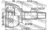 FEBEST 0210-E11E ШРУС НАРУЖНЫЙ 23X49X23