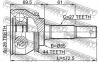 FEBEST 0210-N16A44 ШРУС НАРУЖНЫЙ 26X55X27 NISSAN ALMERA N16 (UKP) 2000-2006