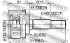 FEBEST 0210P12QG18A44 ШРУС НАРУЖНЫЙ 23x56x26 (NISSAN PRIMERA P12 2005-) FEBEST