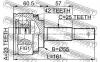 FEBEST 0210QG18A42 ШРУС НАРУЖНЫЙ 23x55x25 (NISSAN ALMERA N16 (UKP) 2000-2006 NISSAN SUNNY B15/ALMERA N16 2000-2005) FEB