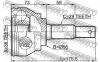 FEBEST 0210-V42 ШРУС наружный 36x56x29