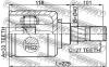 FEBEST 0211-J1020GLH ШРУС внутренний левый